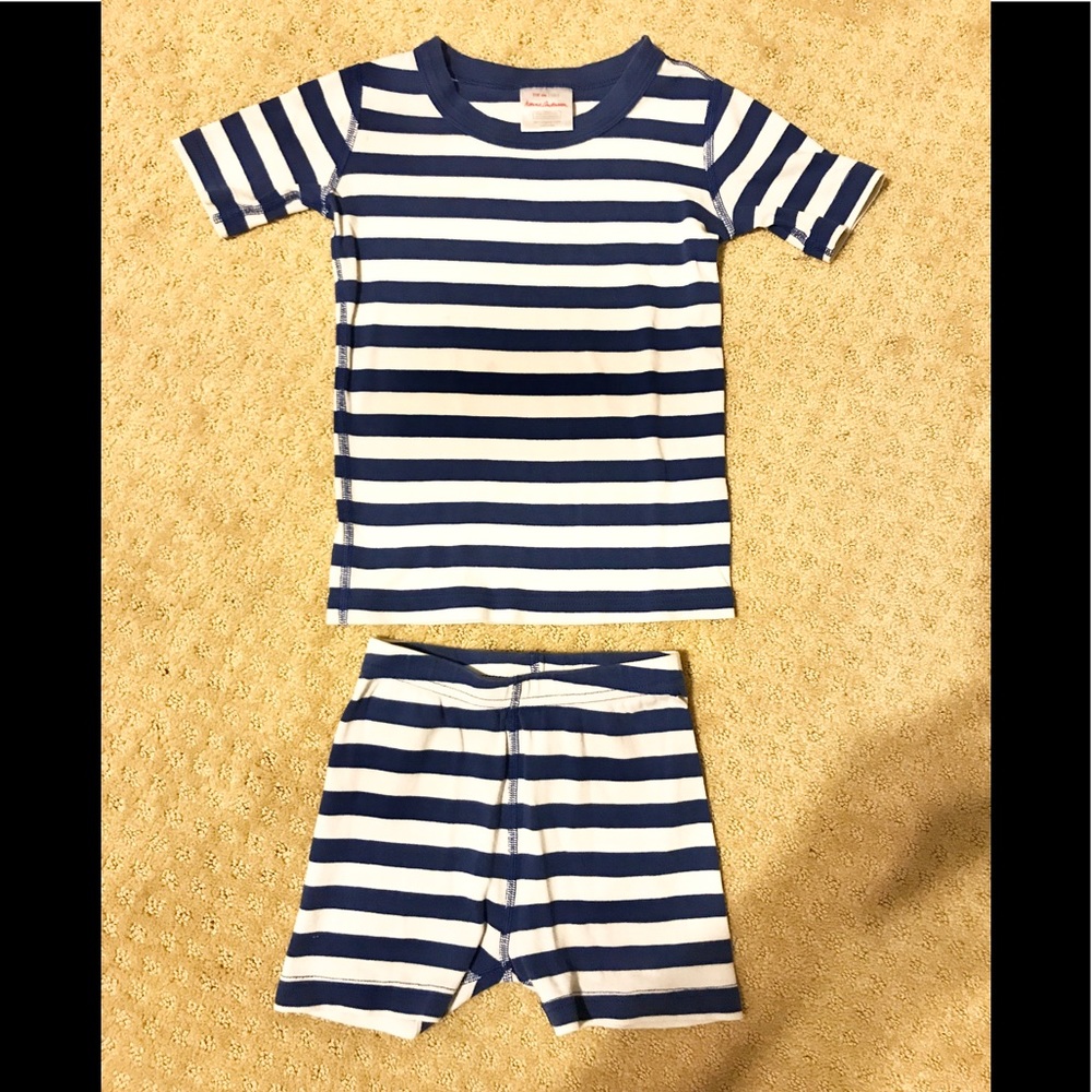 Hanna Andersson PJ set Short John sz 5 boy
